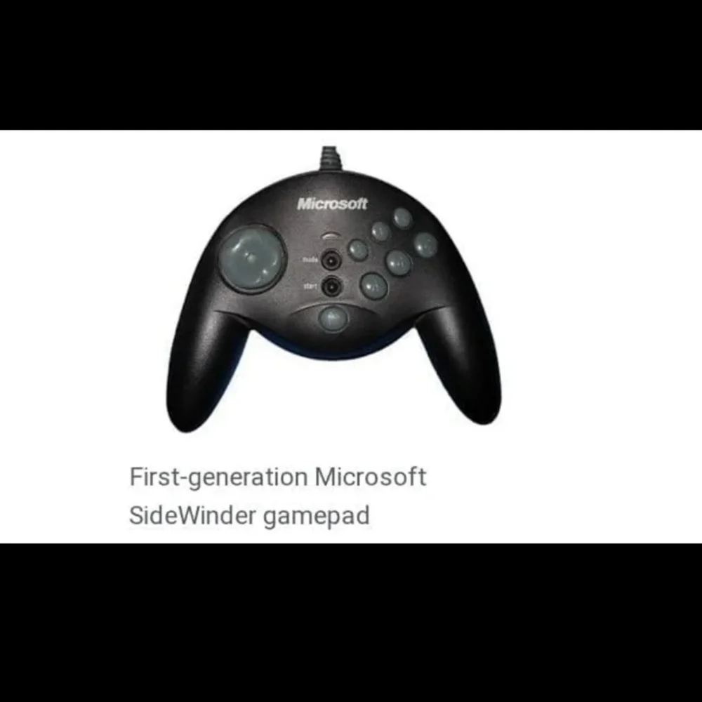 MICROSOFT SIDEWINDER 1ST GENERATION GAME PADS (2) & CD SET NWT/NWOT/EUC Rare!